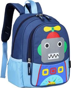 img 4 attached to 🎒 Optimized Kindergarten Leash Toddler Backpack with Bookbag