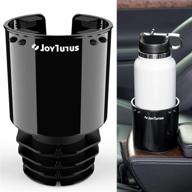 🚗 joytutus car cup holder expander - upgraded for stability, fits most cup holders, ideal for 18-40 oz bottles and mugs, adapts to regular cup holders logo