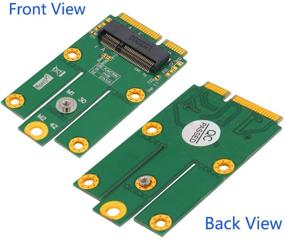 img 1 attached to 🔌 M.2 to Mini PCIe Adapter: Enhance Your PC with WiFi Capabilities and Additional PCIe Ports