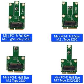 img 2 attached to 🔌 M.2 to Mini PCIe Adapter: Enhance Your PC with WiFi Capabilities and Additional PCIe Ports