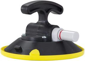 img 4 attached to 🔔 IMT 6" Suction Cup Pump with T-Handle Vacuum Lifter and Concave Plate - Ideal for Flat/Curved Surfaces