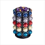 ☕ ricerat coffee pod carousel holder: storage for 40 nespresso vertuoline pods + additional central pod storage - carousel-50+ pods логотип