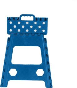 img 1 attached to 🪜 The Superior Performance Folding Step Stool 15 Inch with Anti Slip Dots (Blue): Efficient & Safe Accessory Solution