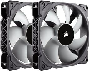 img 4 attached to 💨 Enhance Airflow and Performance with Corsair ML120 Premium Magnetic Levitation Fan (2-Pack), Dual Pack