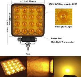 img 2 attached to WINBANG Yellow Driving Lighting Waterproof