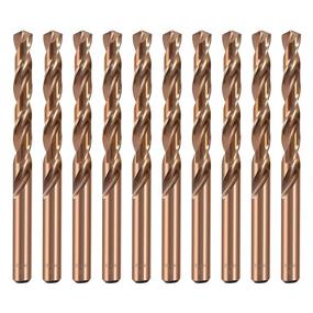 img 4 attached to Cobalt Drill Jobber Length Iron 10Pcs: High Performance Drilling Tool for Various Materials