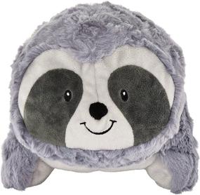 img 3 attached to 🦥 Animal Adventure Gray Sloth Popovers Travel Pillow - Transforming Character to Pillow, 13"x8.5"x6" - Super Comfy and Versatile!