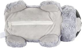 img 1 attached to 🦥 Animal Adventure Gray Sloth Popovers Travel Pillow - Transforming Character to Pillow, 13"x8.5"x6" - Super Comfy and Versatile!