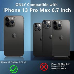 img 3 attached to 📱 Red2Fire iPhone 13 Pro Max Case - Full Body Protective Cover with Built-in Screen Protector - Heavy Duty, Lightweight, Slim, Shockproof, and Crystal Clear Phone Case for 6.7 inch iPhone 13 Pro Max