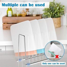 img 3 attached to 🔁 Organize and Dry with Ease: Reusable Storage Bags Rack and Drying Stand