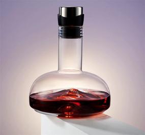 img 3 attached to 🍷 Godinger 50oz Wine Decanter and Aerator for Ultimate Wine Oxygenation