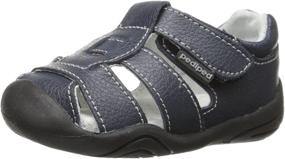img 4 attached to 👟 Pediped Sydney Grip N Go Fisherman Sandal: Stylish and Comfortable Boys' Shoes