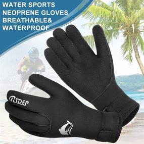 img 2 attached to Wetsuit Neoprene Thermal Flexible Adjustable