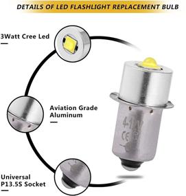 img 2 attached to 💡 Enhance Your Lighting Experience: Upgraded Maglite Flashlight Replacement for a Brighter, More Powerful Beam