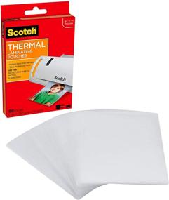 img 1 attached to Scotch Laminating 7 Inches 100 Pouches TP5903 100: Ideal Office Electronics Accessory!