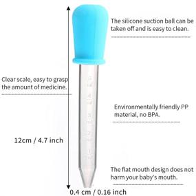 img 3 attached to 🔍 Versatile Liquid Droppers: Perfect for Crafts, Medicine Administration, and Cleaning