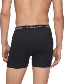 img 2 attached to 🩲 Ultimate Comfort & Style: Calvin Klein Men's Cotton Classic Multipack Boxer Briefs