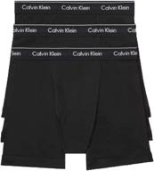 🩲 ultimate comfort & style: calvin klein men's cotton classic multipack boxer briefs logo