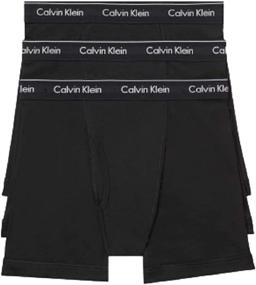 img 4 attached to 🩲 Ultimate Comfort & Style: Calvin Klein Men's Cotton Classic Multipack Boxer Briefs