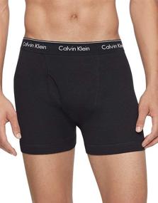 img 3 attached to 🩲 Ultimate Comfort & Style: Calvin Klein Men's Cotton Classic Multipack Boxer Briefs