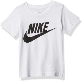 img 2 attached to Футболка для малышей Nike черно-белая.