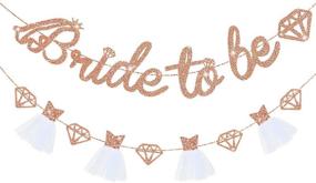 img 4 attached to 💍 Stunning 3D Engagement Bachelorette Banner: Perfect Supplies Decorations
