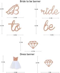 img 1 attached to 💍 Stunning 3D Engagement Bachelorette Banner: Perfect Supplies Decorations