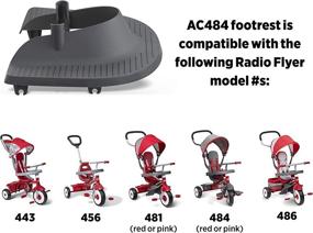 img 2 attached to Enhance Your Ride with the Radio Flyer Footrest Accessory