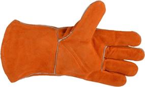 img 2 attached to 🧤 Forney Leather Welding Gloves X-Large (53432)