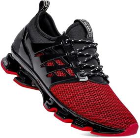 img 4 attached to TSIODFO Sneakers Running Athletic Walking Sports & Fitness for Running