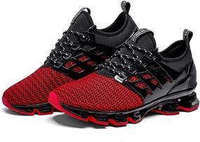 img 2 attached to TSIODFO Sneakers Running Athletic Walking Sports & Fitness for Running