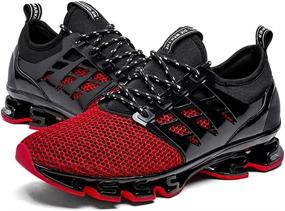 img 1 attached to TSIODFO Sneakers Running Athletic Walking Sports & Fitness for Running