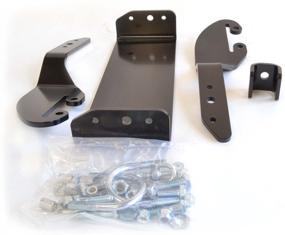 img 4 attached to 🔥 High-Performance Black WARN 64669 ProVantage Powersports ATV Center Kit Snow Plow Mount: Unleash Ultimate Snow Plowing Efficiency!