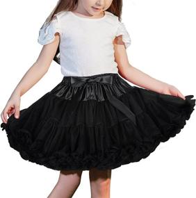 img 4 attached to 🩰 XinChangShangMao Girls' Petticoat: Soft Tutu Skirt for Babies, Fluffy Pettiskirt for Princesses in Ballet Dance