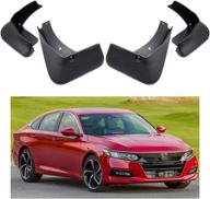 🚗 moertifei mud flaps for honda accord sedan 2018-2021 10th gen - fender mudguard splash guards logo