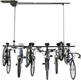 img 3 attached to 🚲 Maximize Space & Storage with the Garage Gator 68221 Motorized 8 Bike Lift, Black