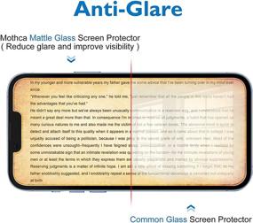 img 2 attached to Mothca Protector Anti Glare Anti Fingerprint Tempered Cell Phones & Accessories for Accessories