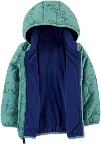 img 3 attached to Boys' Toddler Puffer Jacket from Simple Joys by Carter's
