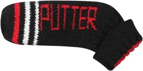 img 2 attached to 🧶 Scott Edward Knitted Putter Cover Blade - Cute, Soft, and Fits Golf Blade Putters!