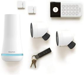 img 4 attached to SimpliSafe 7 Piece Wireless Outdoor Camera Security System - Alexa & Google Assistant Compatible + Optional 24/7 Monitoring