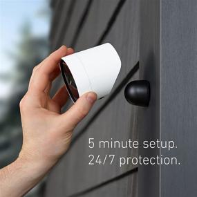 img 1 attached to SimpliSafe 7 Piece Wireless Outdoor Camera Security System - Alexa & Google Assistant Compatible + Optional 24/7 Monitoring