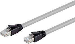 img 3 attached to 🔌 High-Speed Monoprice Cat8 Ethernet Network Cable for Industrial Electrical Use