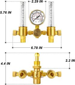 img 3 attached to Расходомер для подключения регулятора MEANLIN MEASURE