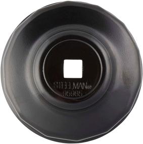 img 1 attached to Steelman Oil Filter Cap Wrench: Mazda 76mm x 14 Flute, 3/8-inch Drive - Ideal for Confined Spaces