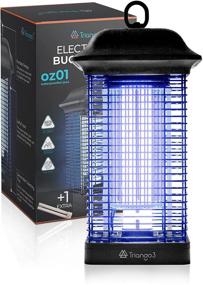 img 4 attached to 🪰 Triango3 Outdoor Bug Zapper – 18W Lamp Fly Traps – Compact & Waterproof Mosquito Killer – Special Cleaning Mechanism – Ideal for Yard, Patio, Balcony