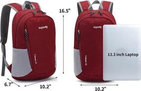 img 3 attached to Suyzufly Durable Lightweight Waterproof Backpack Outdoor Recreation in Camping & Hiking