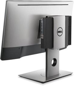 img 2 attached to 🖥️ Компактная стойка Dell MFS18 для микроформ-фактора: всеобъемлющая поддержка для мониторов Dell Ultra Sharp и P моделей от 19 "до 27