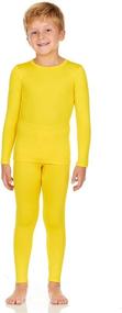 img 4 attached to Medium Boys' Clothing and Underwear: Thermajohn Fleece Thermal Underwear