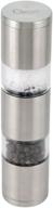 ozeri fresko stainless steel salt and pepper mill: premium silver grinder for enhanced seasoning logo