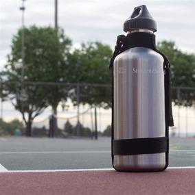 img 3 attached to 🌊 Stay Hydrated and Eco-Friendly with the New Wave Enviro 40oz Stainless Steel Water Bottle and Strap